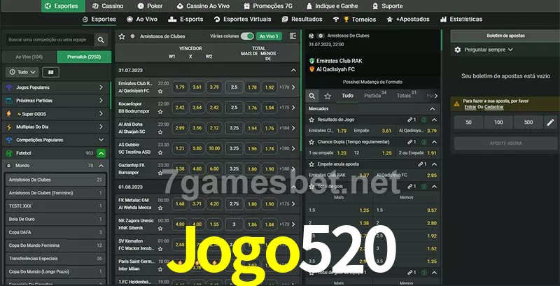 apostas esportivas